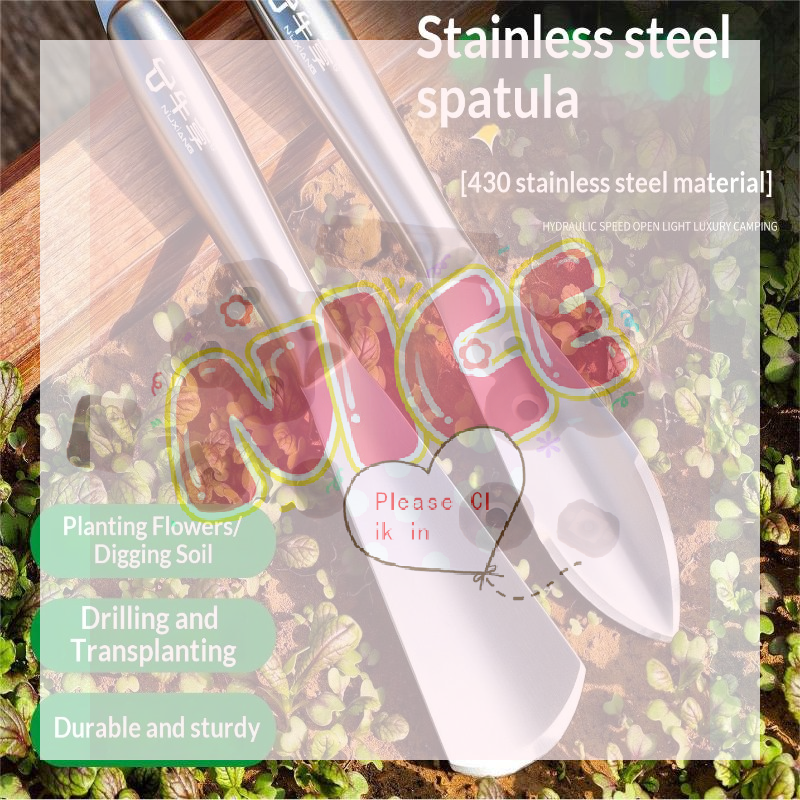 Gardening Tools Trowel - 【BA】Thickened Stainless Steel Garden Trowel Heavy