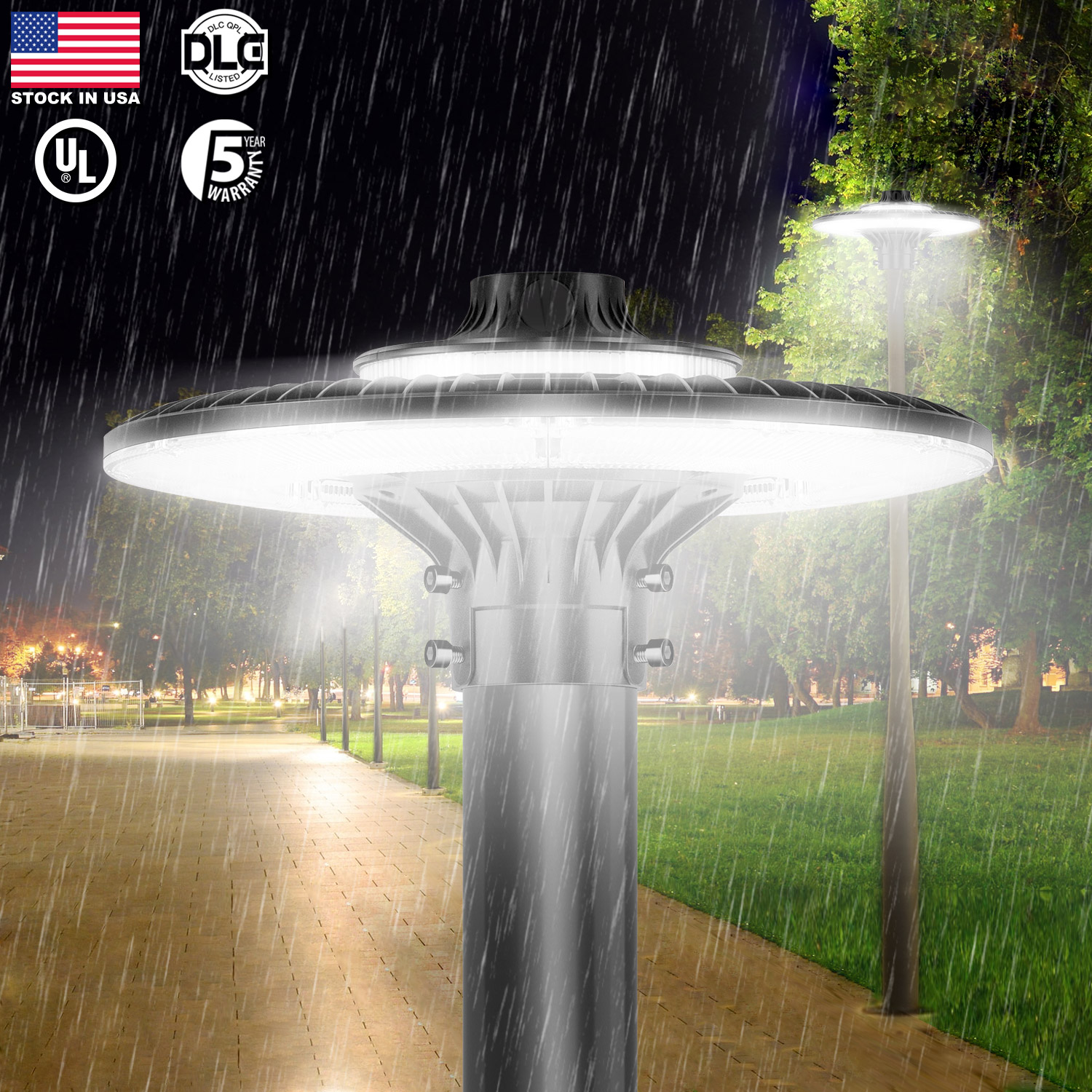 Gardening Tools List - LED POST TOP Fixture ETL CE