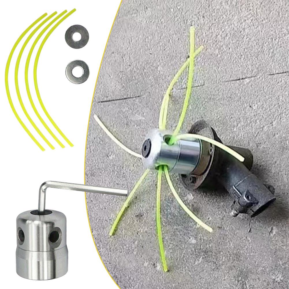 Gardening Tools Grass Cutter - Universal Metal Grass Trimmer Head With