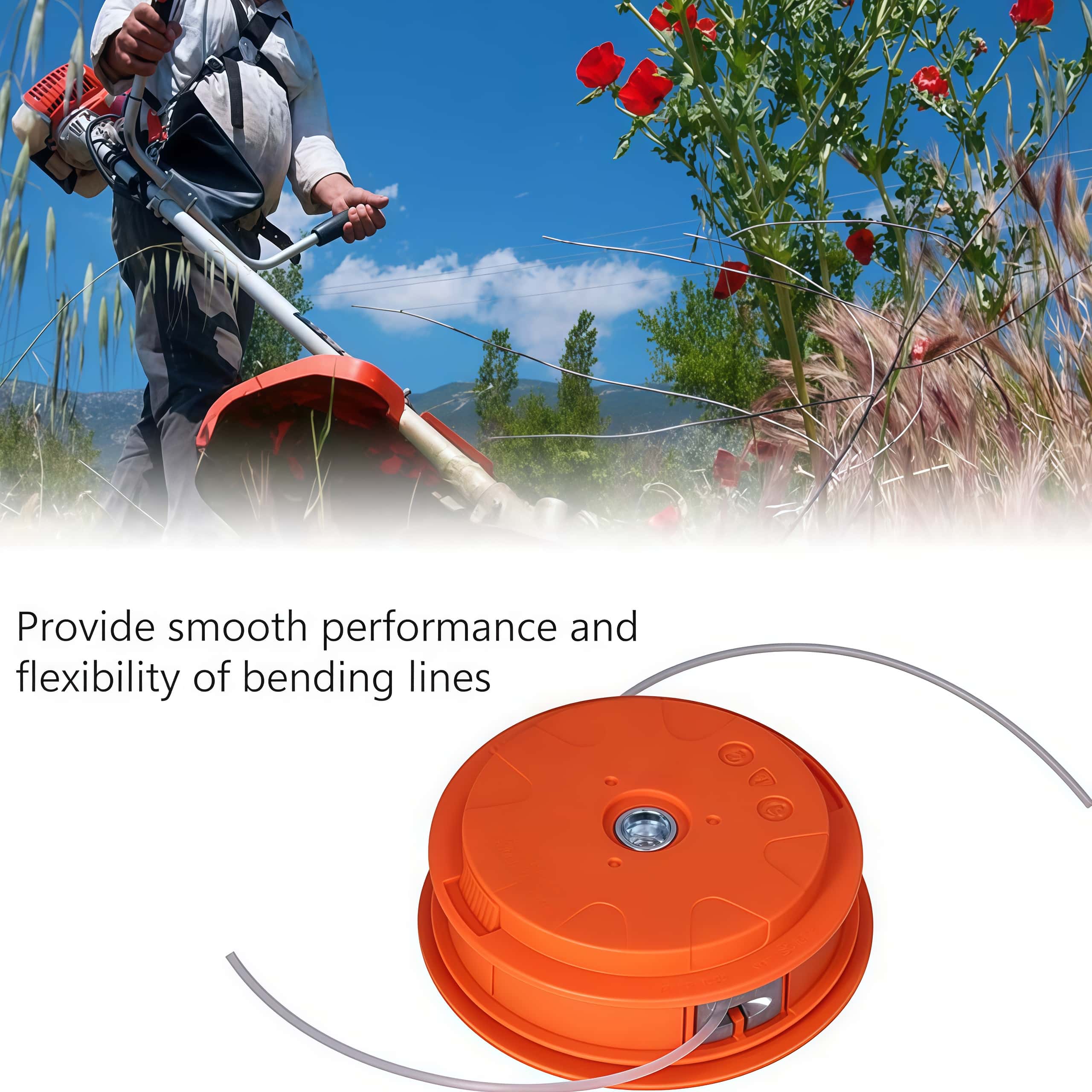Automatic Grass Trimmer Head f – Gardening Tools Grass Cutter Bewertung und Preis