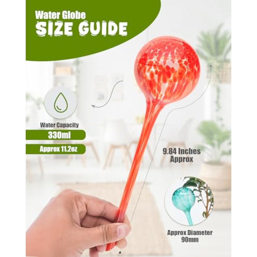 Iridescent Self Watering Globe – Self-Watering Planter Bewertung und Preis