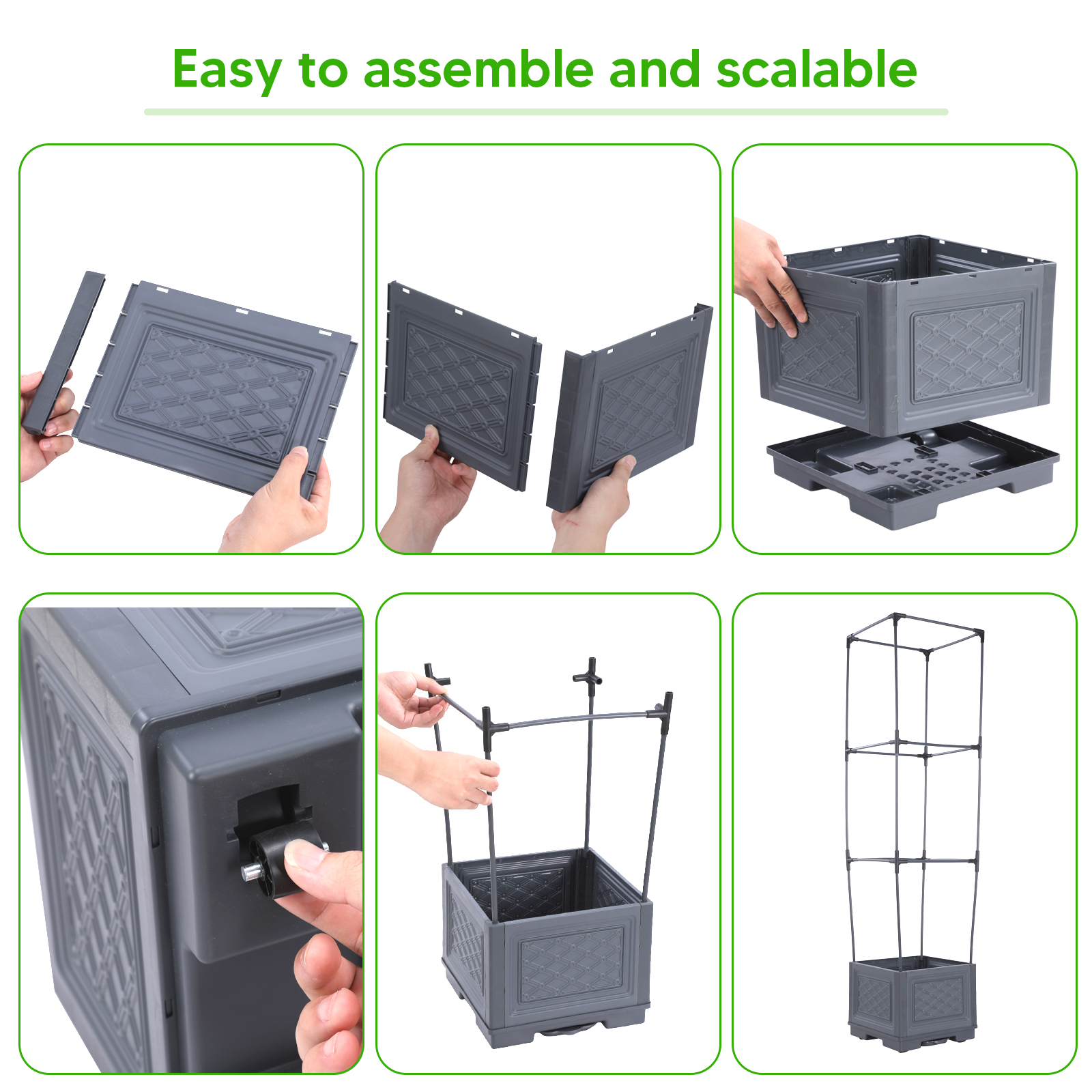 Three-Layer Wheeled Climbing V – Self-Watering Planter Bewertung und Preis
