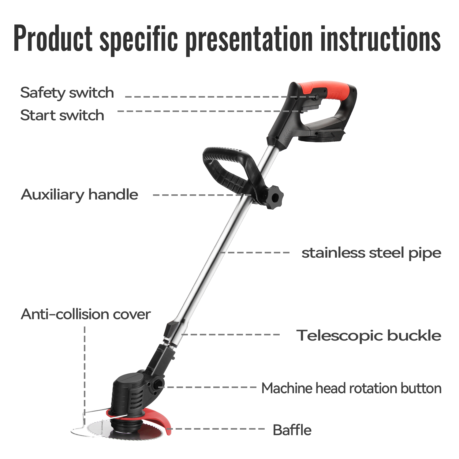 Lithium Electric Grass Trimmer – Gardening Tools Grass Cutter Bewertung und Preis