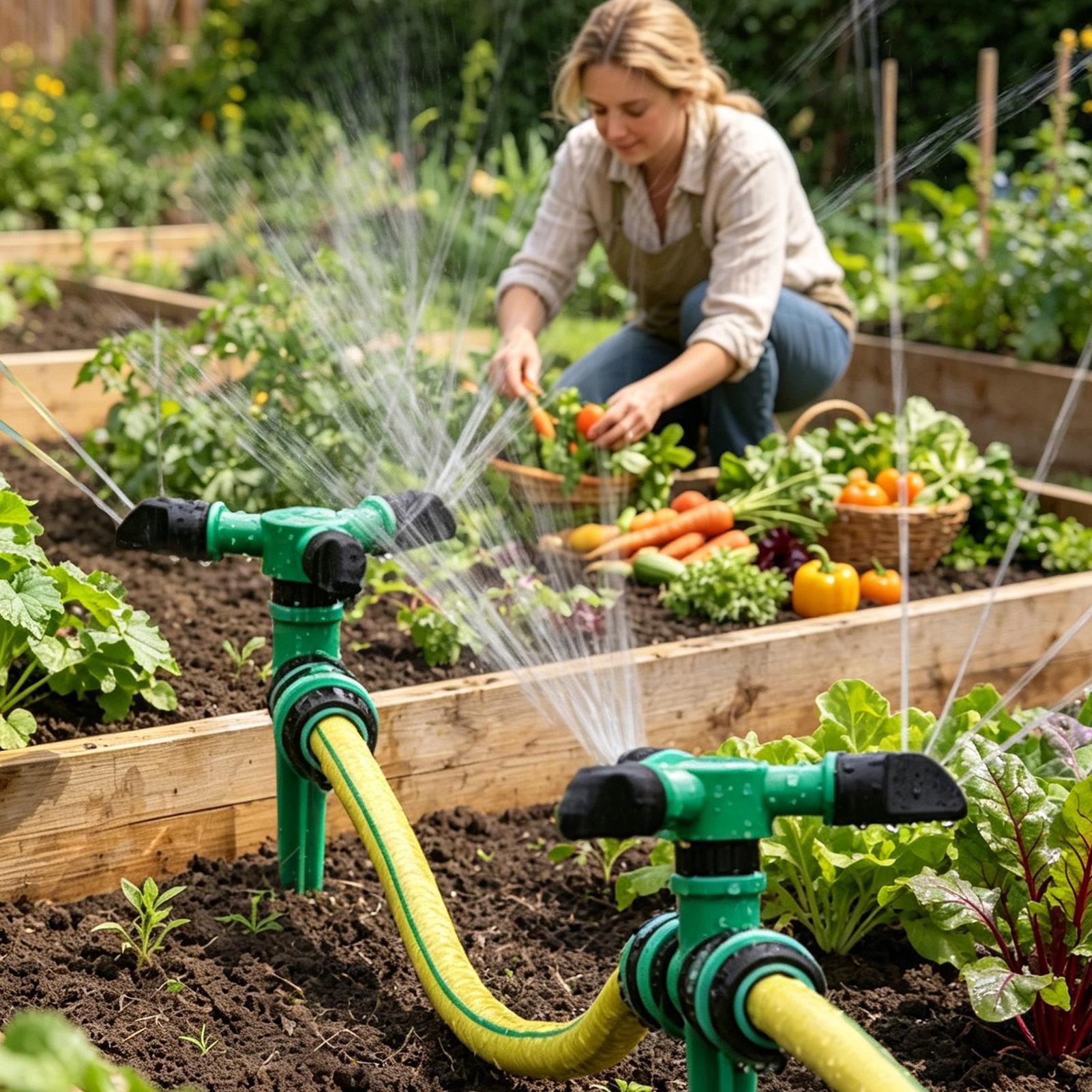 Automatic Rotating Water Sprin – Gardening Tools And Equipment Bewertung und Preis