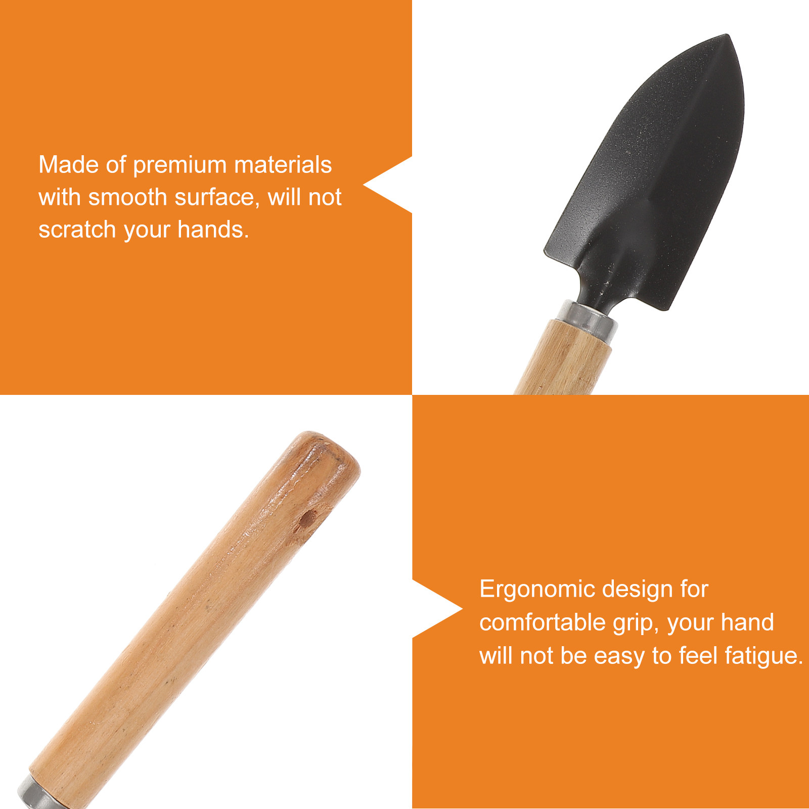 3Pcs Wooden Handle Garden Tool – Gardening Tools Trowel Bewertung und Preis
