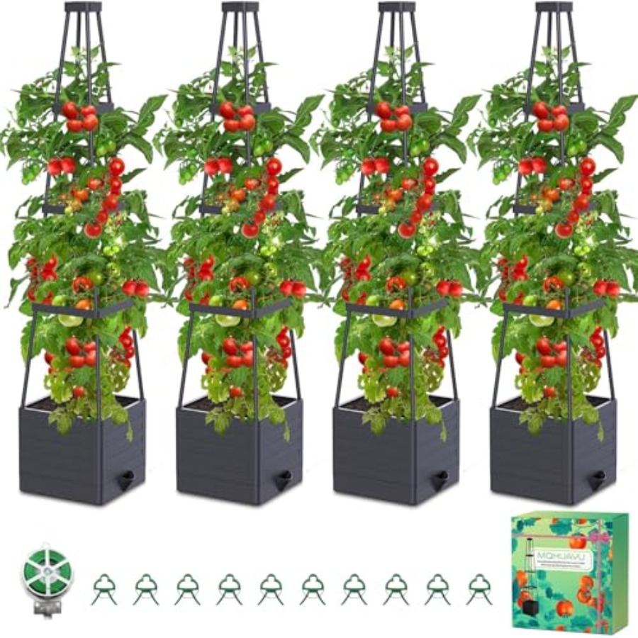 Outdoor indoor 4-pack raised g – Self-Watering Planter Bewertung und Preis