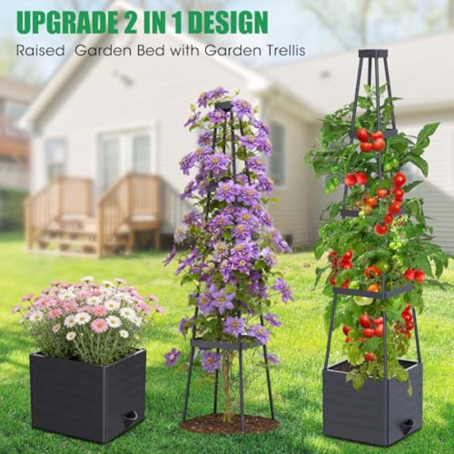 Outdoor indoor 4-pack raised g – Self-Watering Planter Bewertung und Preis