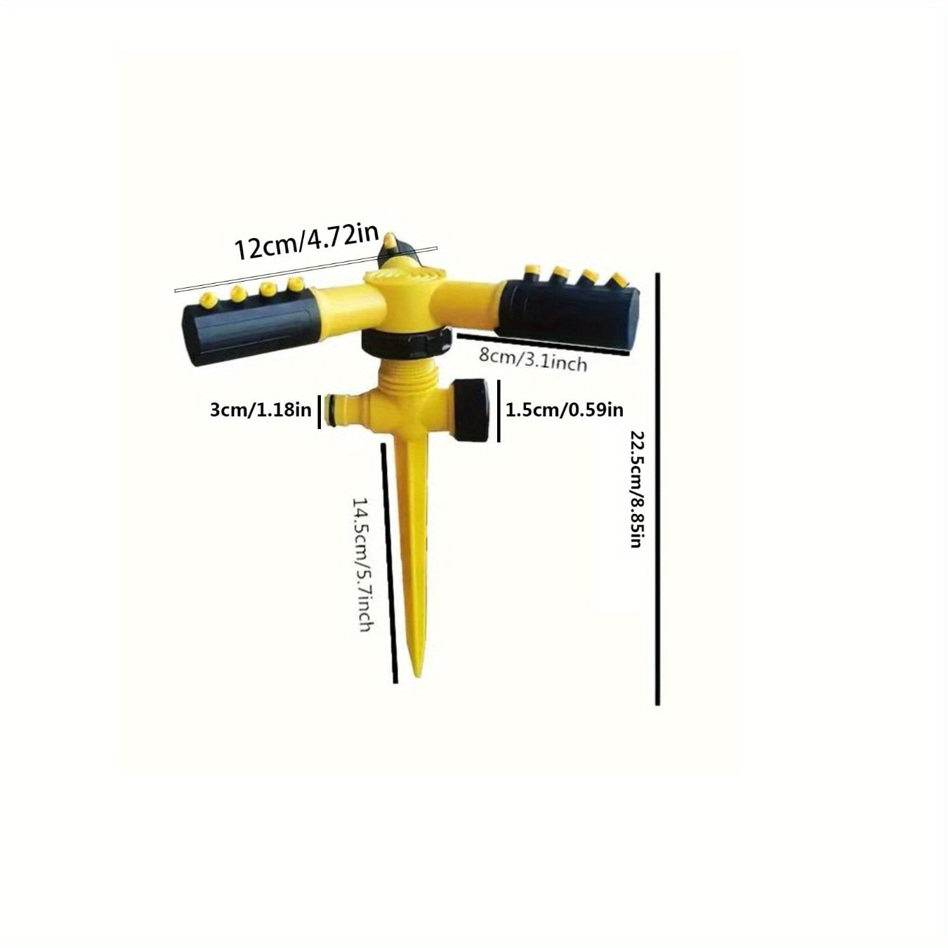 1pc 360° Automatic Rotating Sp – Gardening Tools And Equipment Bewertung und Preis