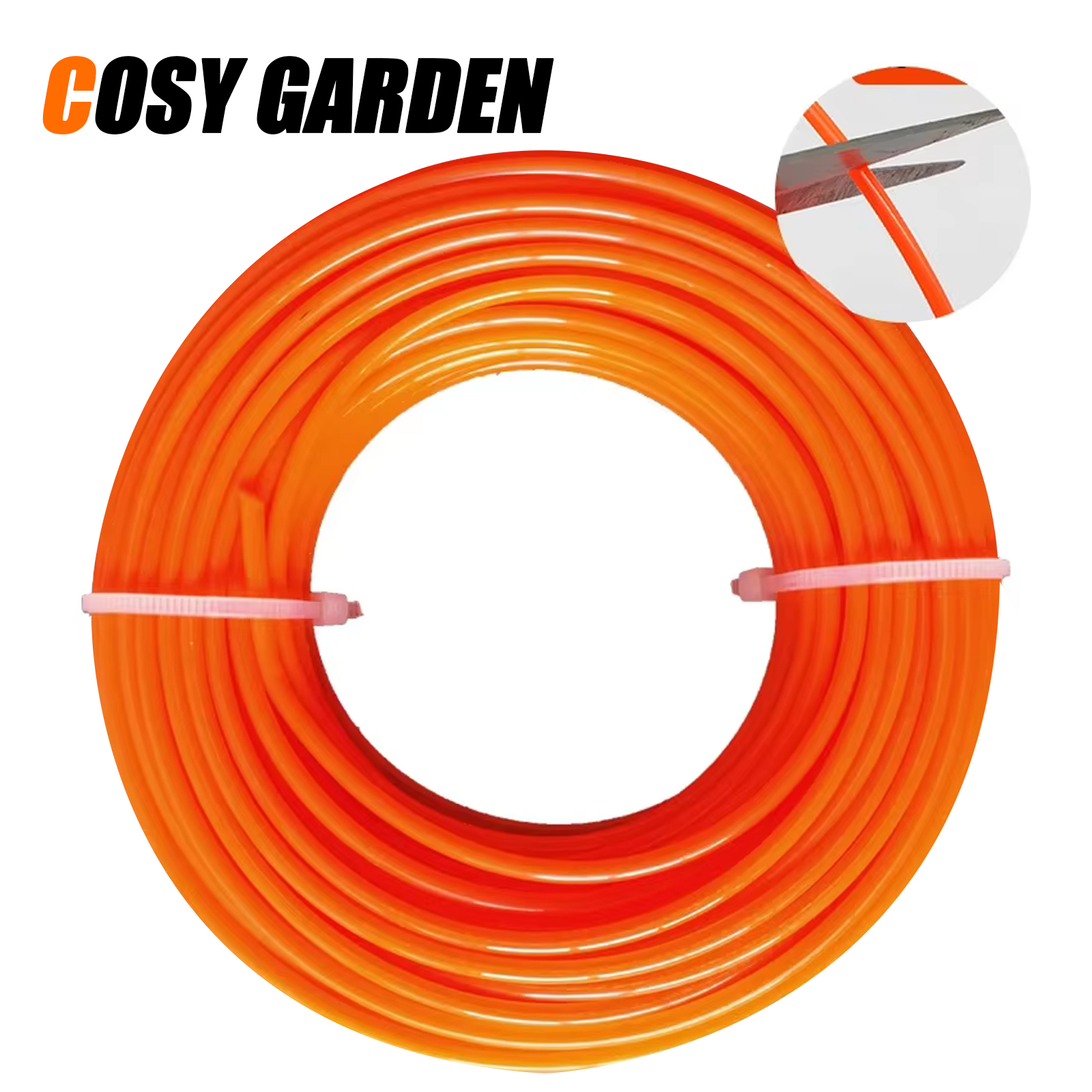 1.6mm～3mm*15M Round Nylon Trim – Gardening Tools Grass Cutter Bewertung und Preis