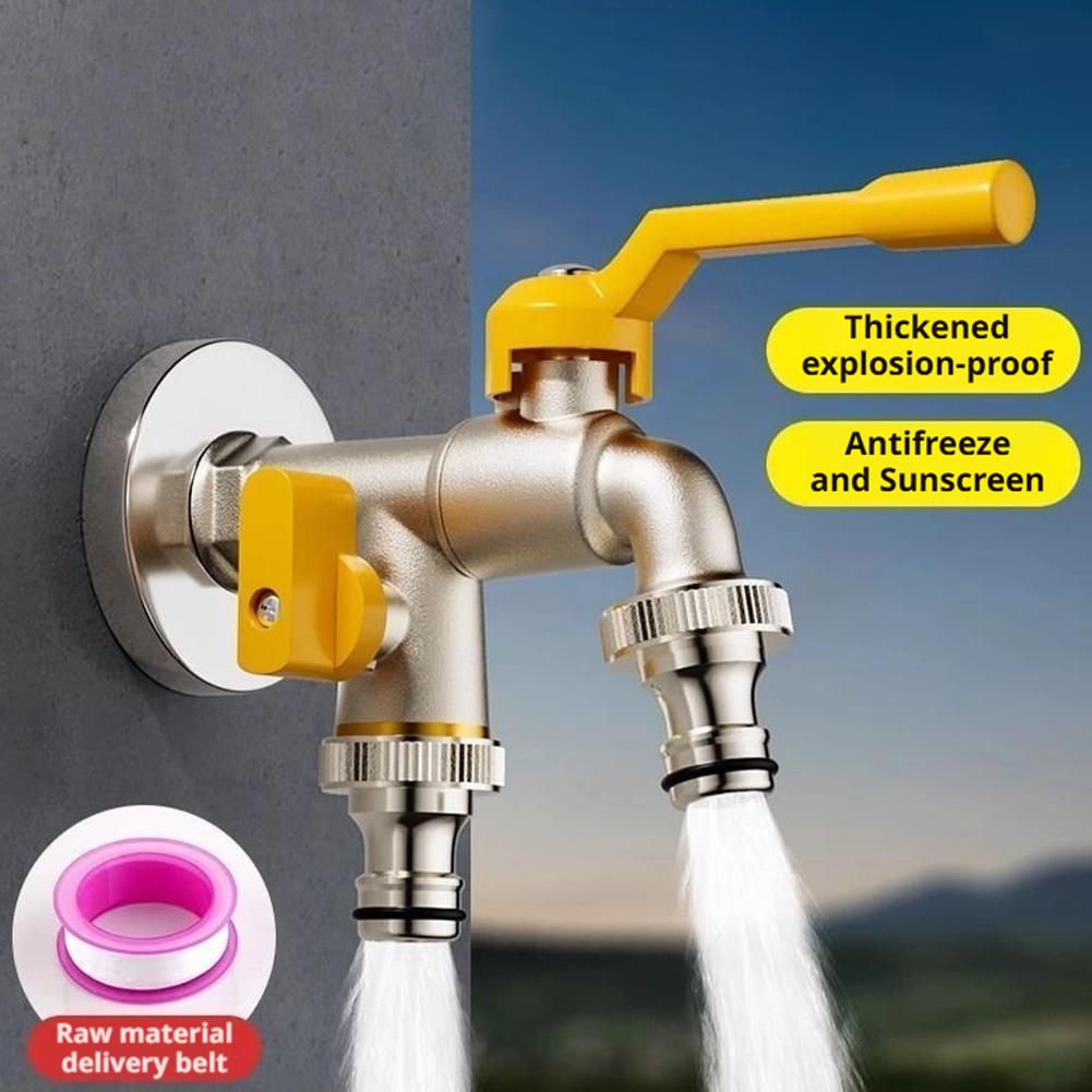 Outdoor Double Water Tap Fauce – Gardening Tools And Equipment Bewertung und Preis