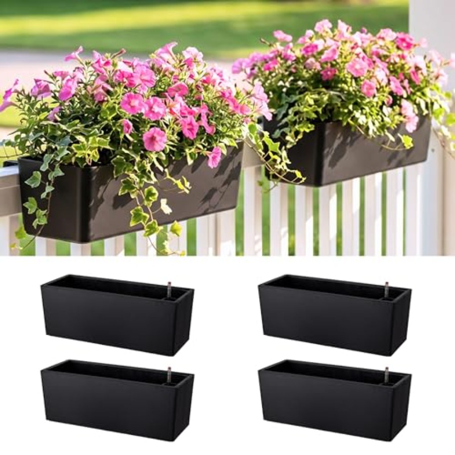 LaLaGreen Deck Railing Planter – Self-Watering Planter Bewertung und Preis