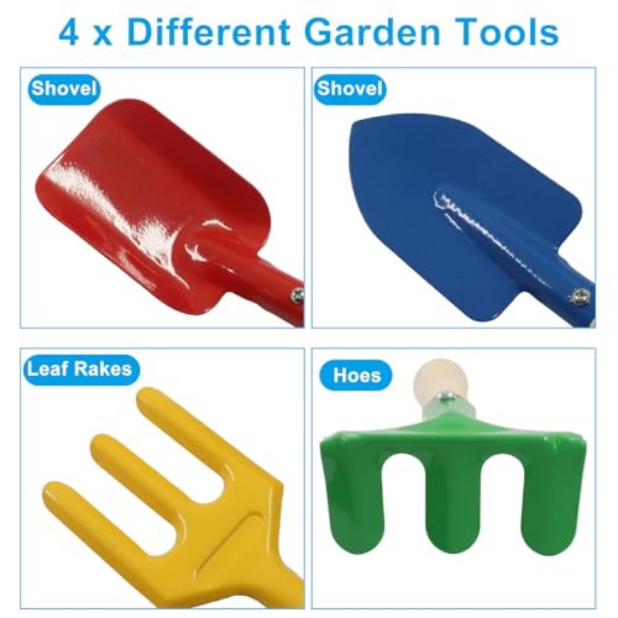 4 Pack Metal Garden Tool Set,  – Gardening Tools Trowel Bewertung und Preis