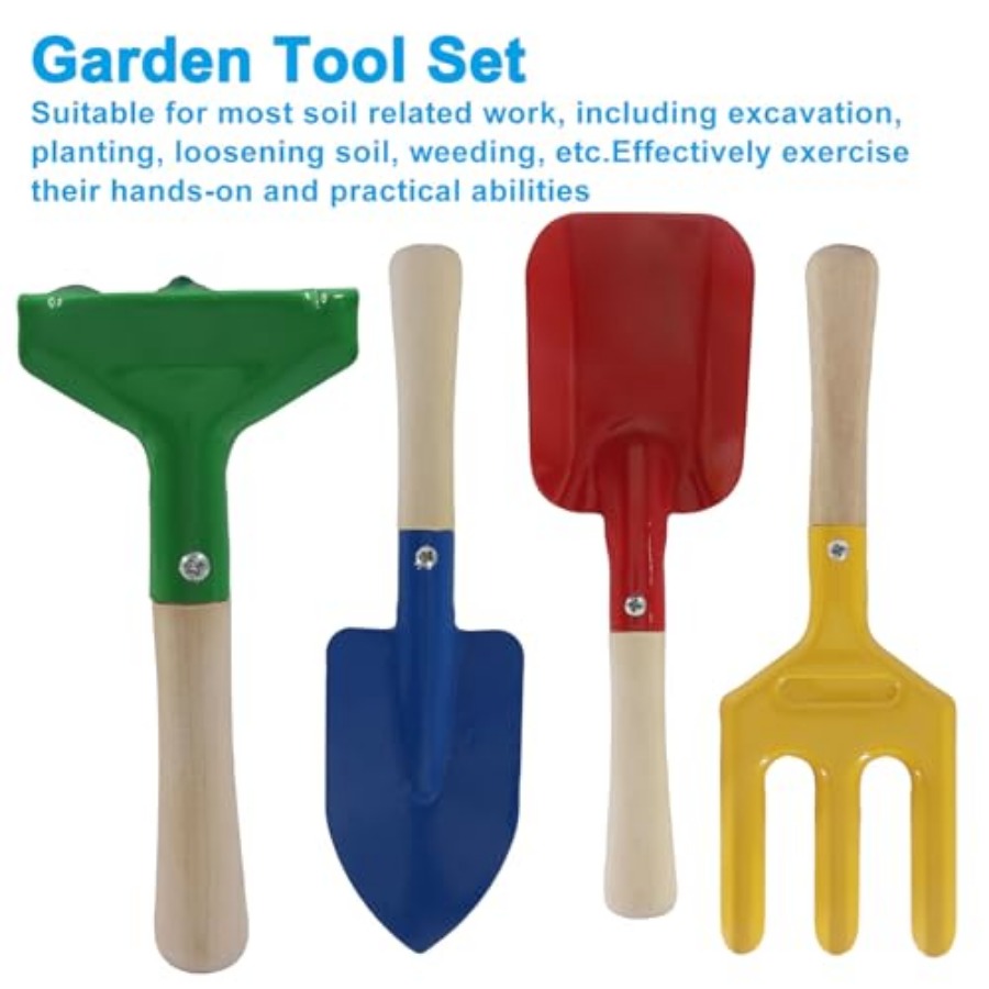 4 Pack Metal Garden Tool Set,  – Gardening Tools Trowel Bewertung und Preis