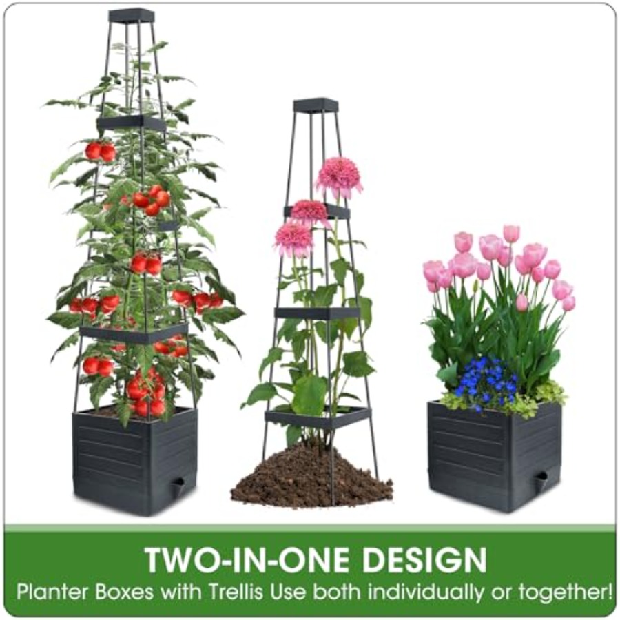 Outdoor tomato planter boxes w – Self-Watering Planter Bewertung und Preis