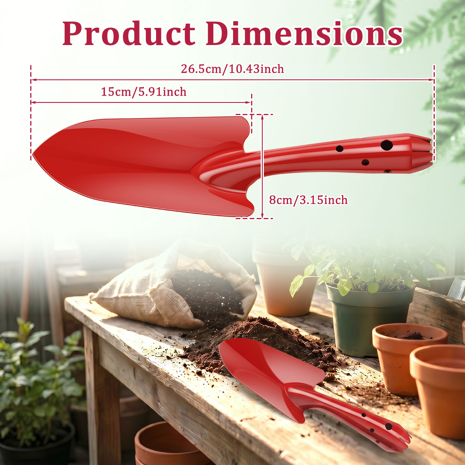 Garden Trowel Rust Resistant M – Gardening Tools Trowel Bewertung und Preis