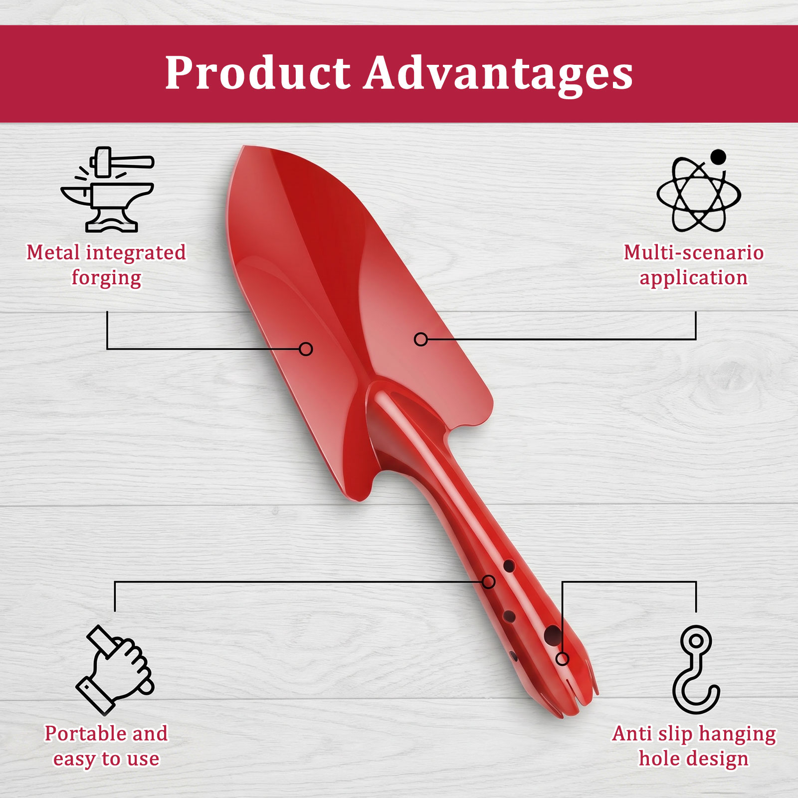 Garden Trowel Rust Resistant M – Gardening Tools Trowel Bewertung und Preis