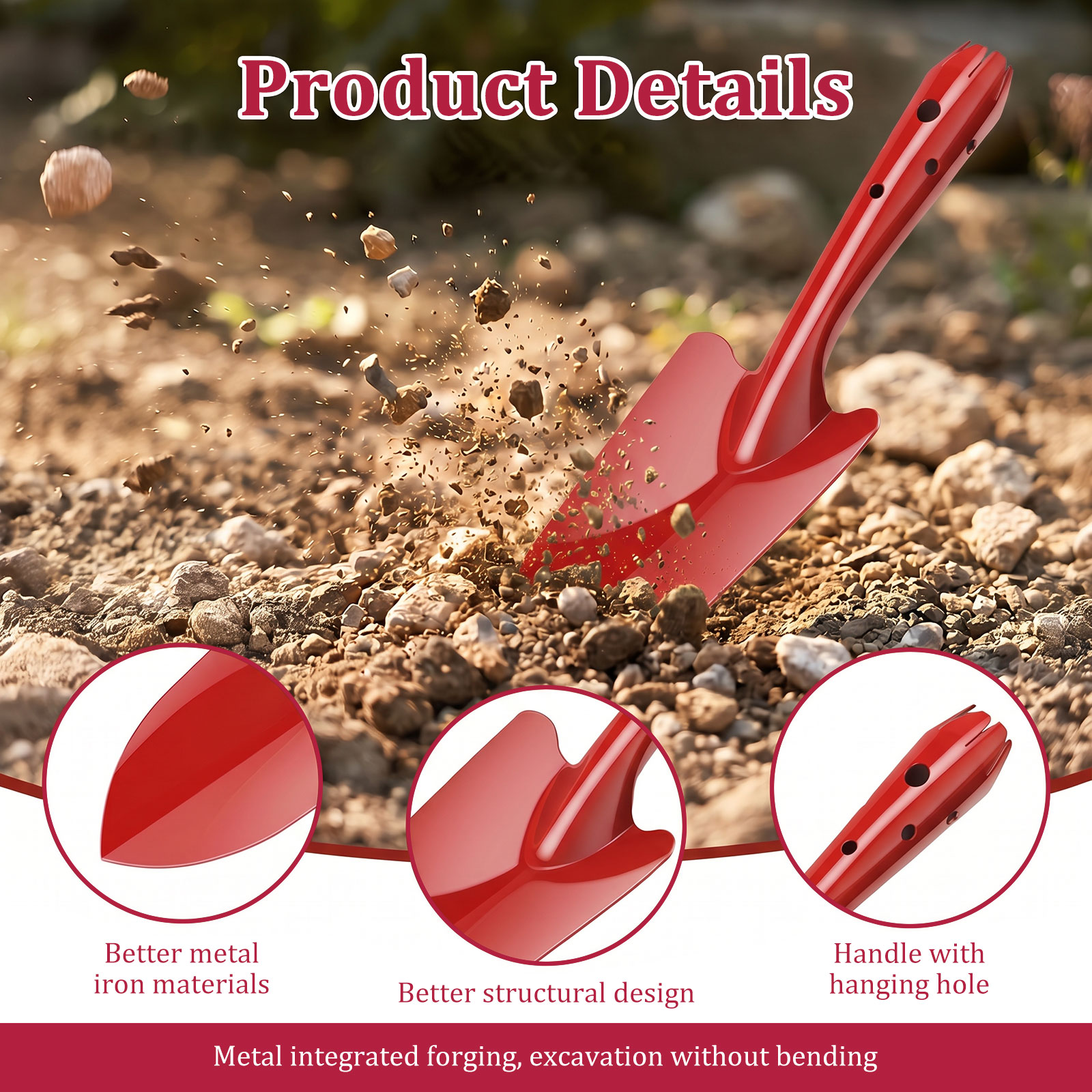 Garden Trowel Rust Resistant M – Gardening Tools Trowel Bewertung und Preis