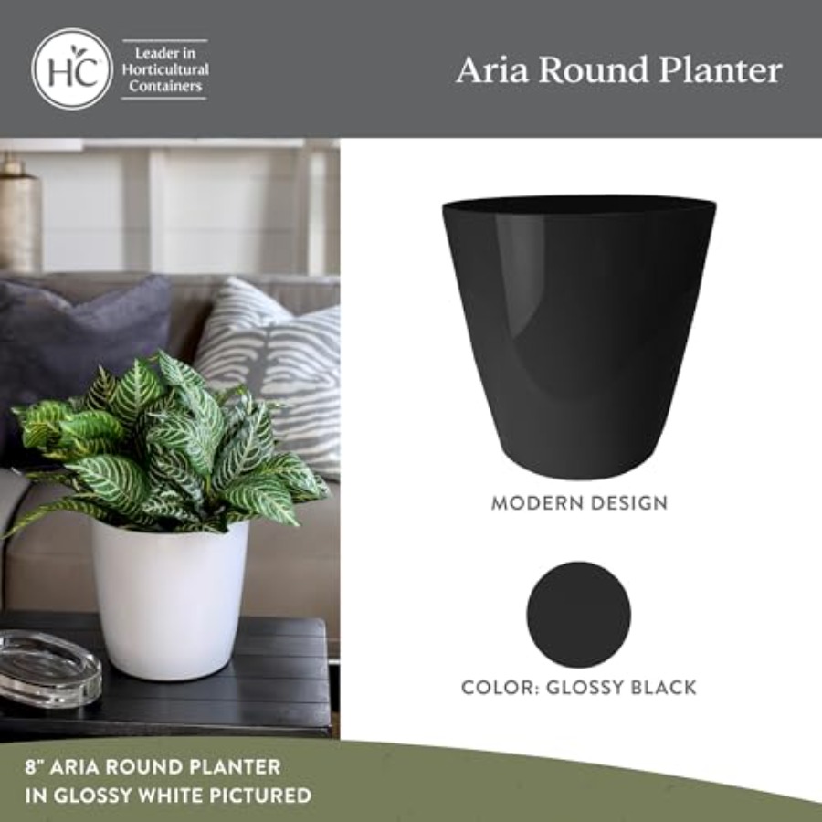 Aria Round Self-Watering Pot - – Self-Watering Planter Bewertung und Preis