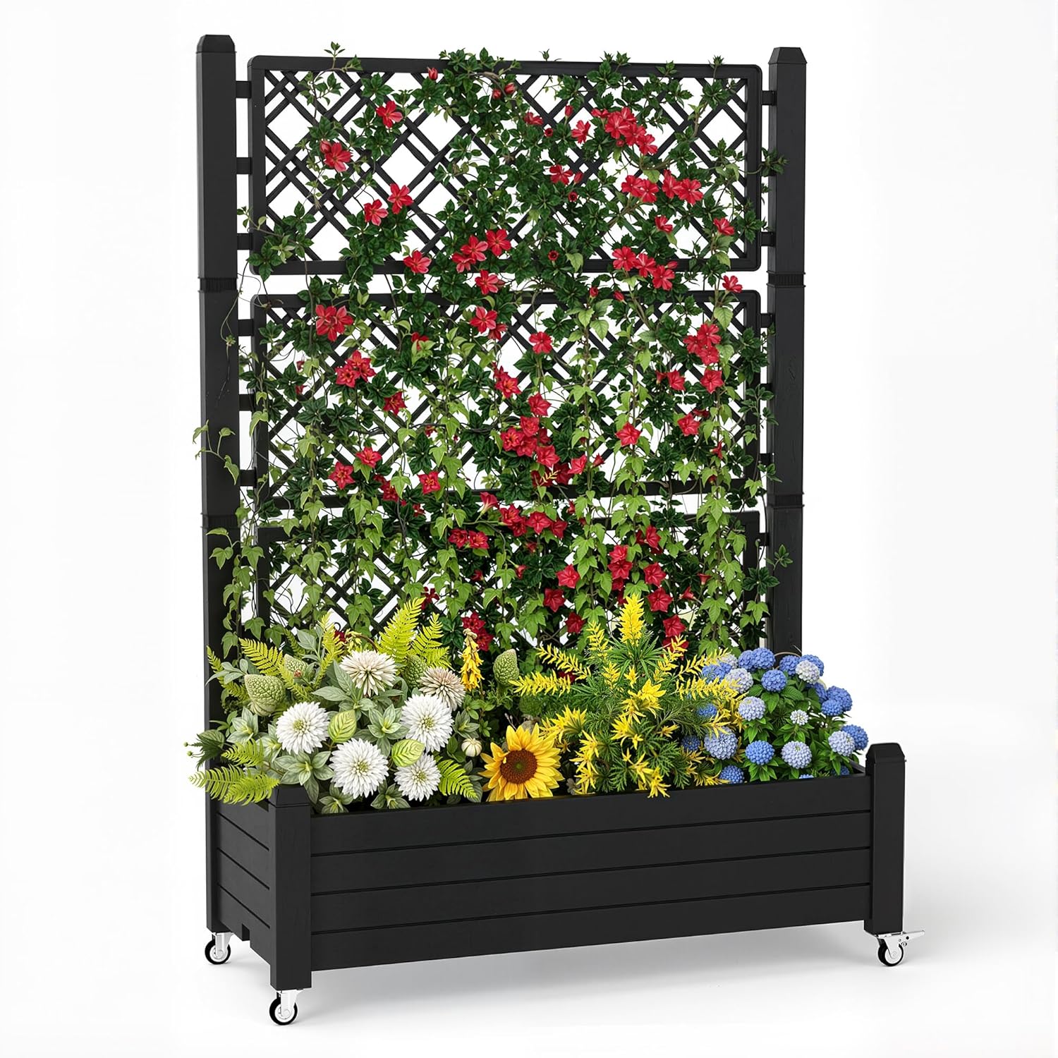 Raised Garden Bed with Trellis – Self-Watering Planter Bewertung und Preis