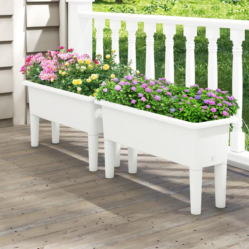 2 PCS Raised Garden Beds Self- – Self-Watering Planter Bewertung und Preis