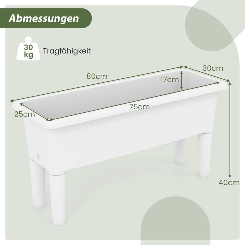 2 PCS Raised Garden Beds Self- – Self-Watering Planter Bewertung und Preis