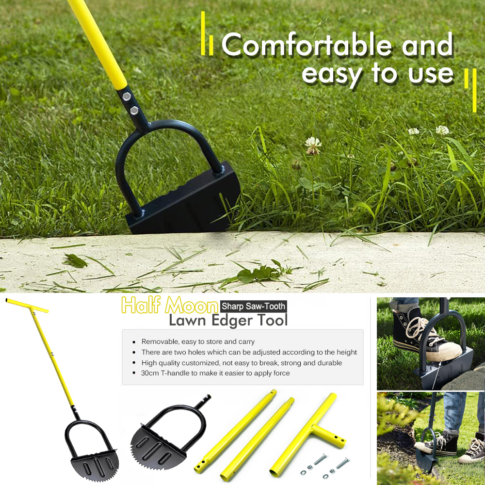 Half Moon Lawn Edger with Long – Gardening Tools Grass Cutter Bewertung und Preis
