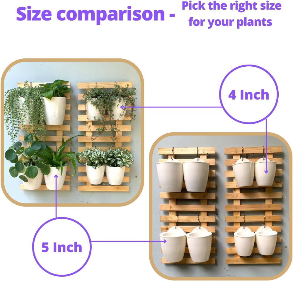 10-Pack Self-Watering Wall Pla – Self-Watering Planter Bewertung und Preis